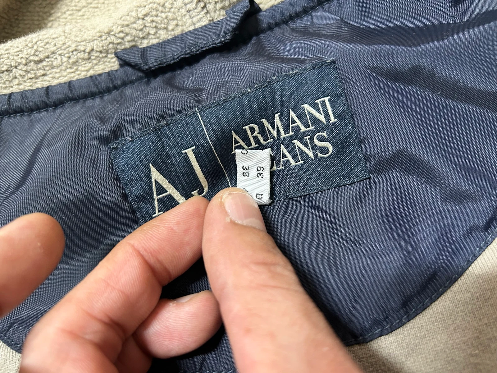 Armani 00s vintage Classic baggy Harrington – photo 5
